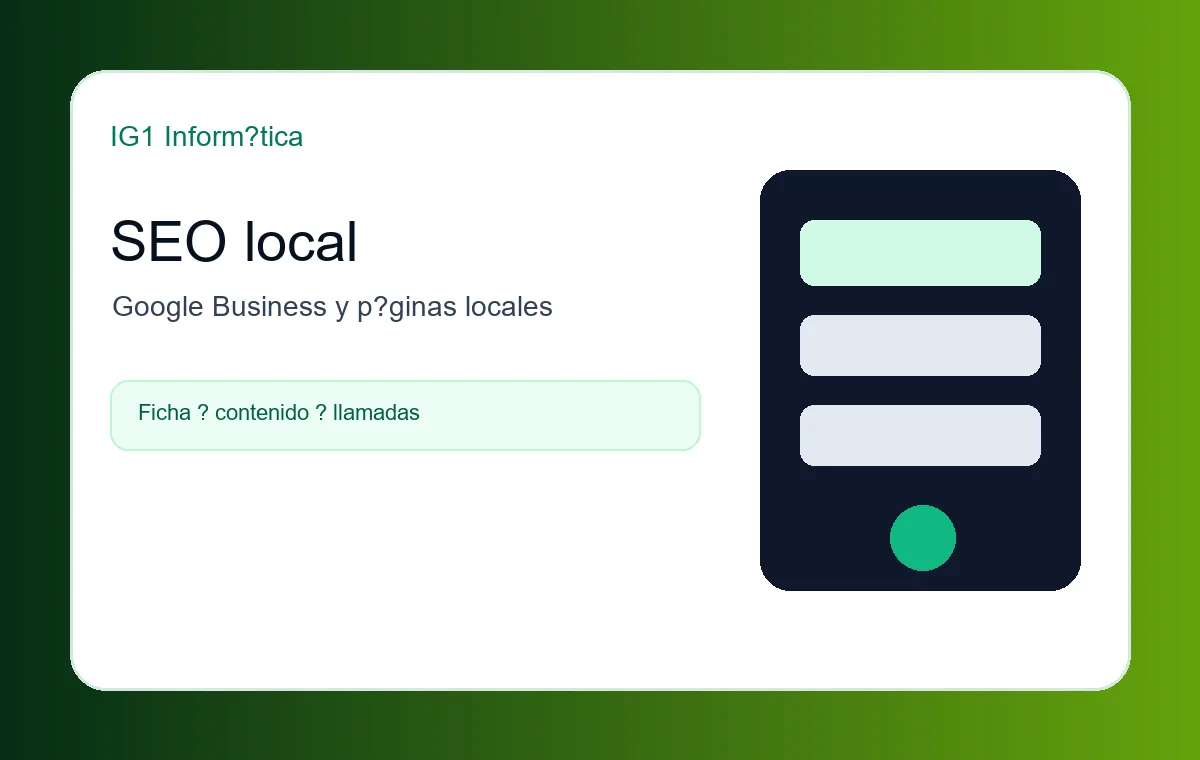 SEO y SEM: puesta a punto comercial